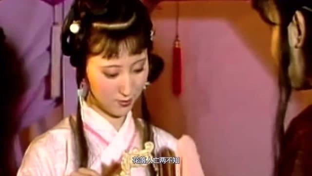 这首《葬花吟》,天籁悲音催人泪,每个演员都有了和角色一样的命运