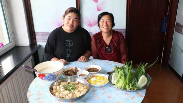 东北特色大酱炖豆腐家常做法,营养下饭,做对了比饭店都好吃