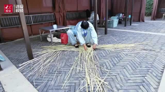 海报视频|全省草柳编行业的“能工巧匠”同台竞技 欣赏下比赛的精彩瞬间吧!