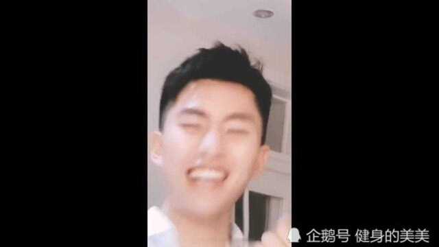 阳光可爱的男生