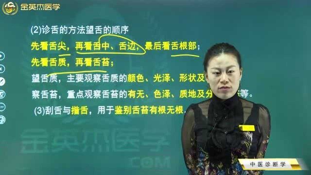 中医诊断学:诊舌的方法你都知道了吗?看这里,望舌的顺序记忆,记得收藏.