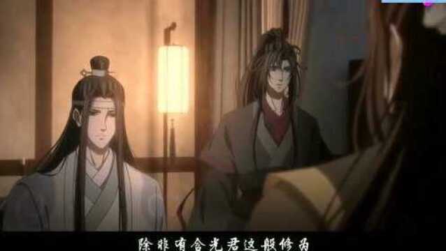 《魔道祖师》忘羡追查鬼手,成年聂导好帅,就是删的有点多