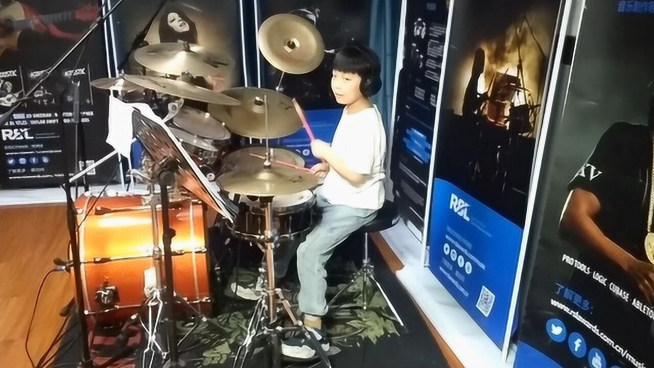 乐响178 亢子宣 rockschool 架子鼓 五级《tiberius》