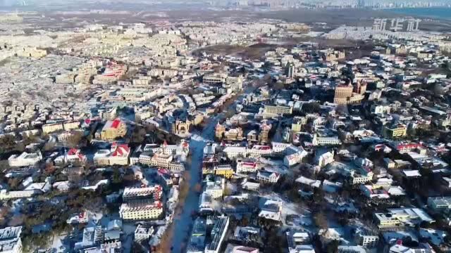 雪后北戴河:天地素色 静谧安详