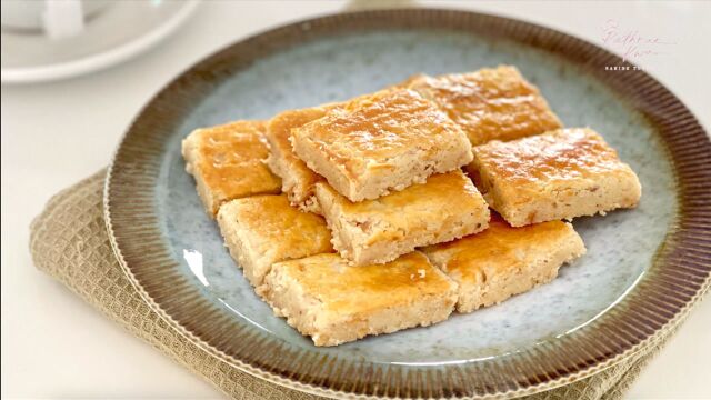 焦糖核桃酥饼饼干