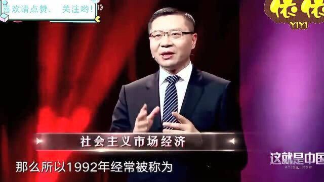 张维为:第二次工业革命从南巡算起,1992年是中国公司的元年!