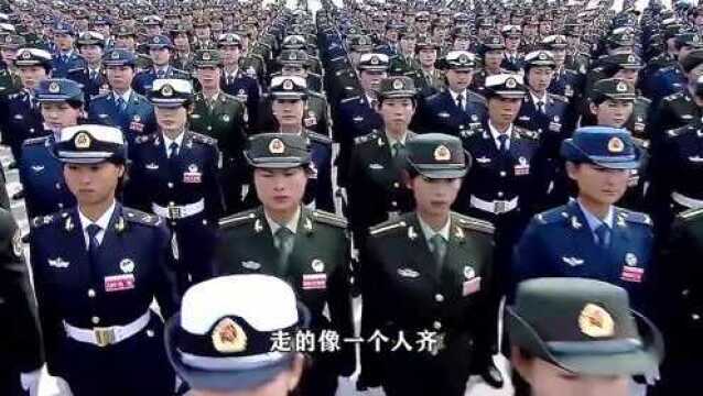 中国最亮丽的阅兵方队,背后付出的汗水难以估量!