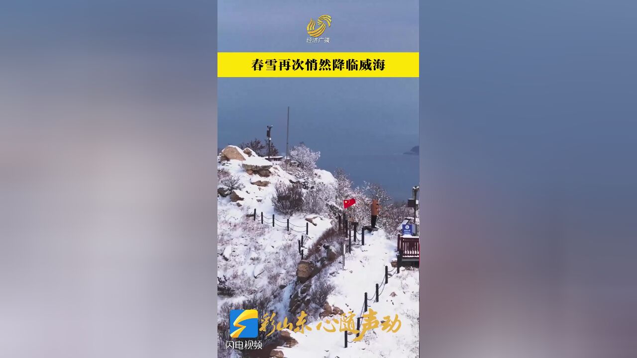 威海里口山的春雪