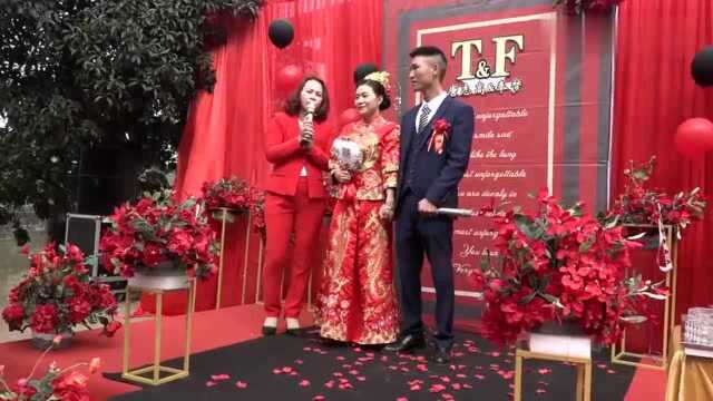 湖南农村一小伙结婚,新娘好漂亮,两人好甜蜜