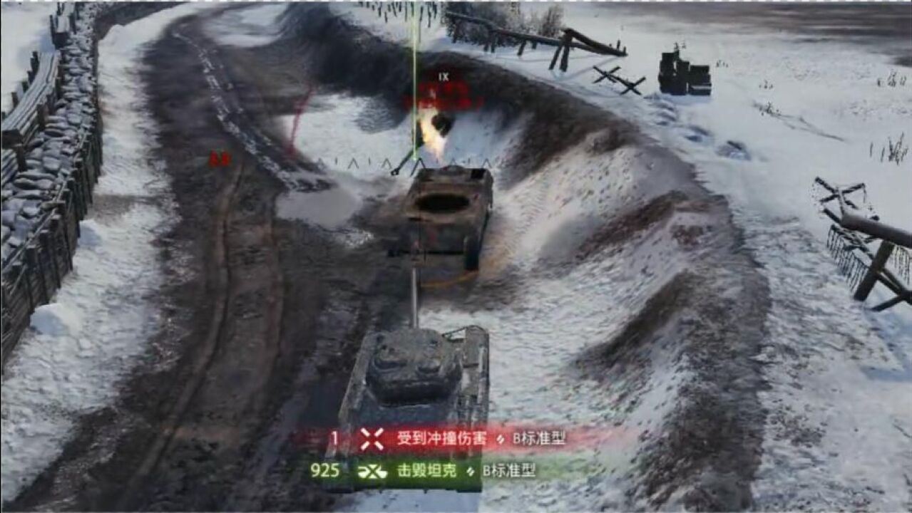 坦克世界:T54原型车单挑B标准型,今天就是人品爆发!