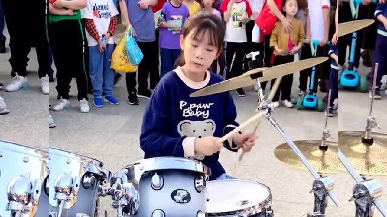 圆圆架子鼓演奏经典歌曲_腾讯视频