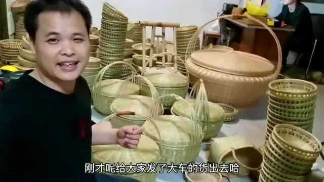 传统手工竹编会被遗忘吗?带你看看农村手艺人的手作,真的非常漂亮