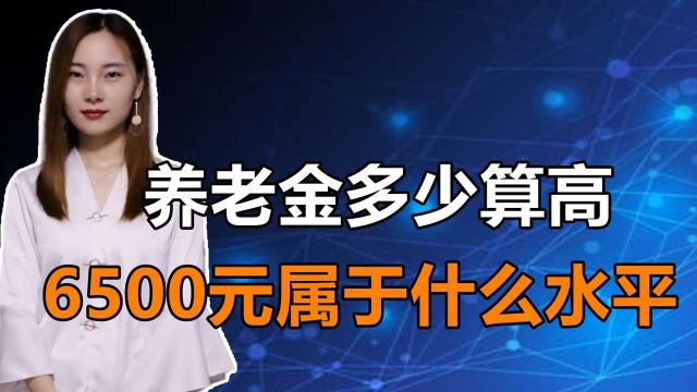 2021年养老金调整!每个月6500元在全国属于什么水平?很高吗?