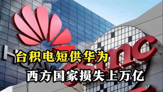 台积电断供华为,西方企业损失万亿,国产芯片能否逆风翻盘?#“知识抢先知”征稿大赛#