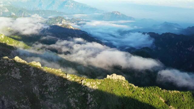 夏季雨后的太白山,是秦岭最美的风景!飞上拔仙台拍摄陕西最高点