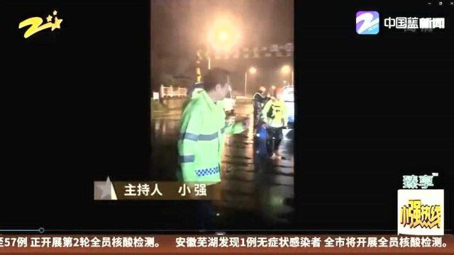 台风“烟花”来袭 连线主持人小强 余姚排水抢险仍在进行中