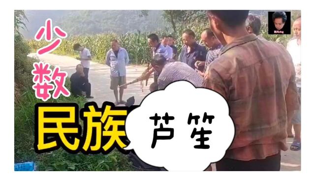 苗族芦笙:少数民族乐器芦笙,传承民族文化历史,即将失传