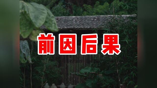 民间故事《前因后果》