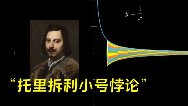 托里拆利小号悖论是什么?为何小号的体积有限大,表面积却无限大