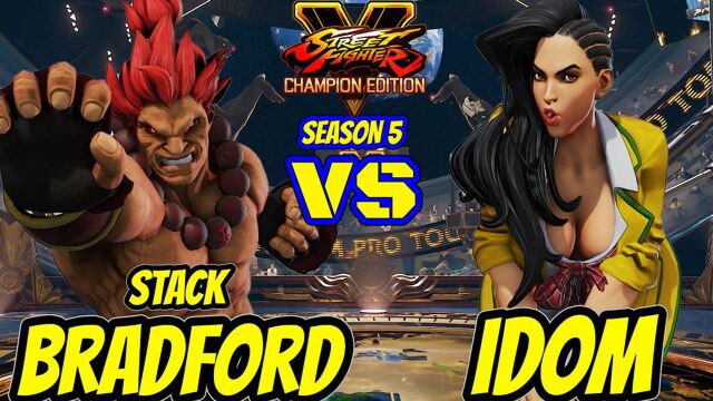 街霸 5:StackBradford(豪鬼)VS IDom(劳拉)