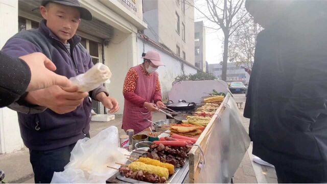 临沂罗庄美食煎饼面条子