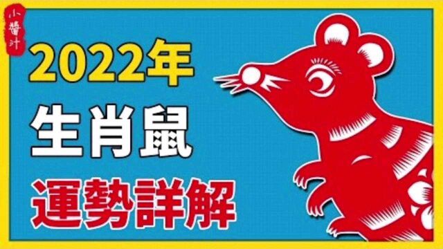 十二生肖运势:2022年生肖鼠运势解析,不同出生年属鼠人运势如何?