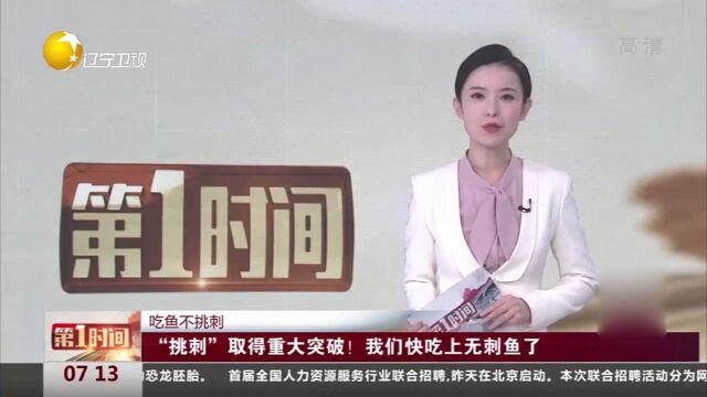 吃鱼不挑刺!“挑刺”取得重大突破!我们快吃上无刺鱼了