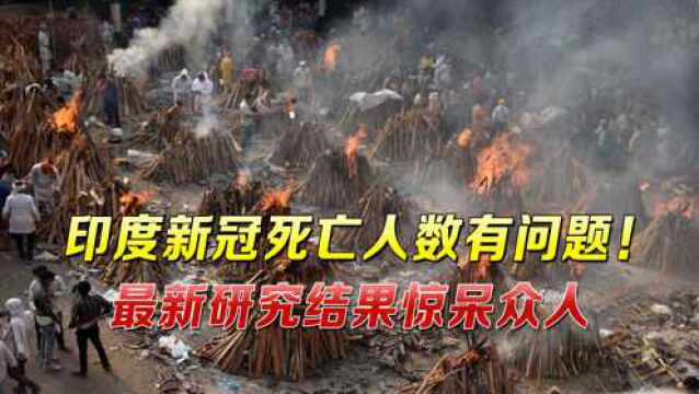 最新研究显示,印度新冠死亡人数恐超600万,成为“世界第一”