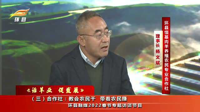 《话羊业 促发展》(三)合作社:教会农民干 带着农民赚