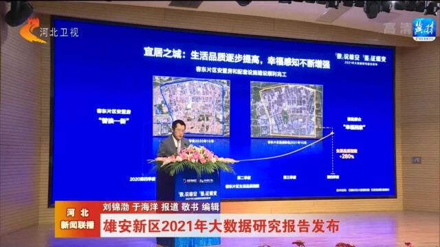 雄安新区2021年大数据研究报告发布