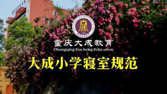 大成小学寝室规范