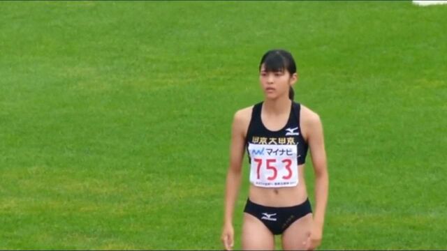 日本女大学生跳高运动