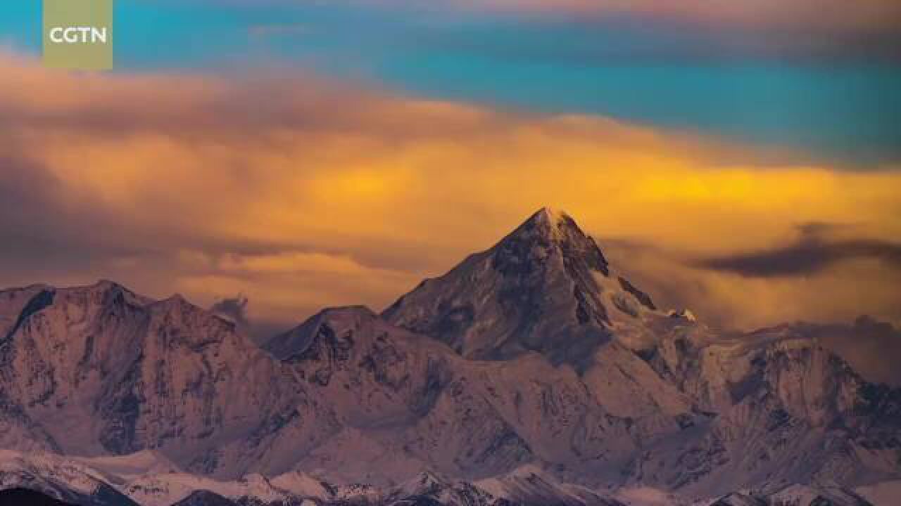 仙境!30秒看甘孜雪山有多美