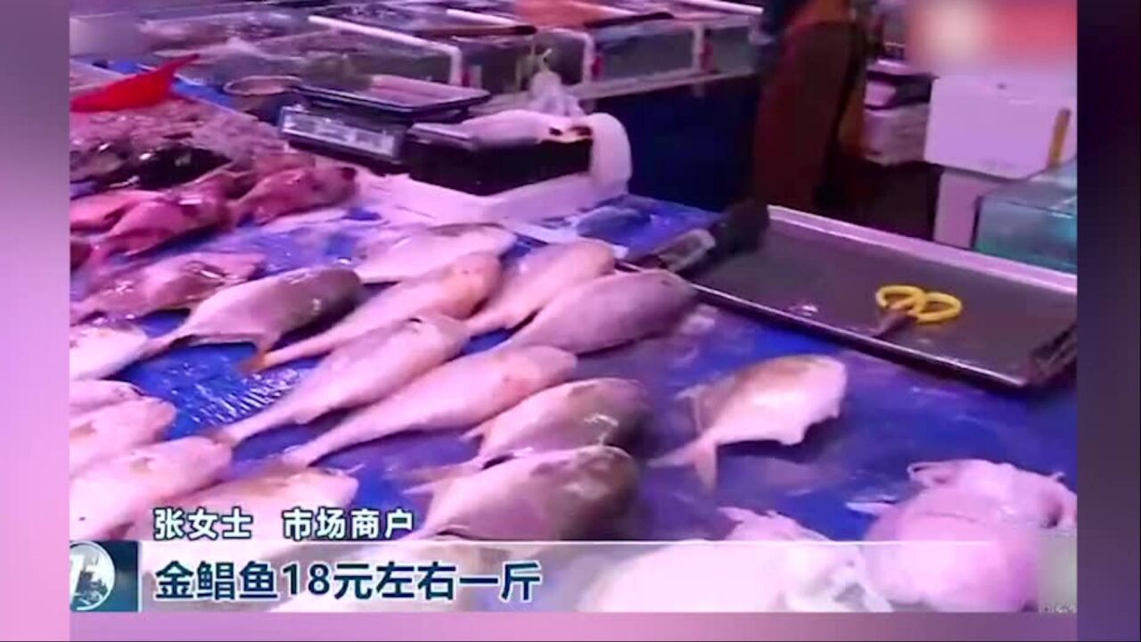 休渔期海鲜充足 养殖海鱼和养殖虾热销