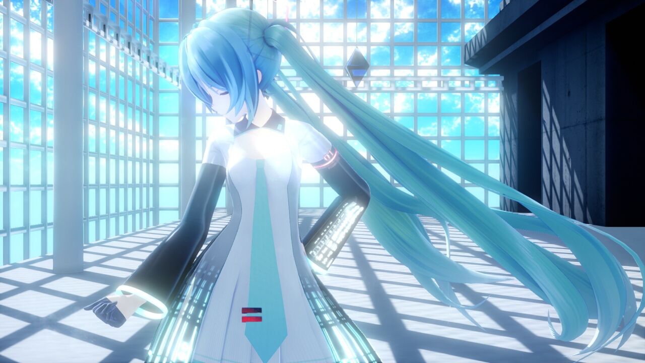 MMD初音未来,saturation