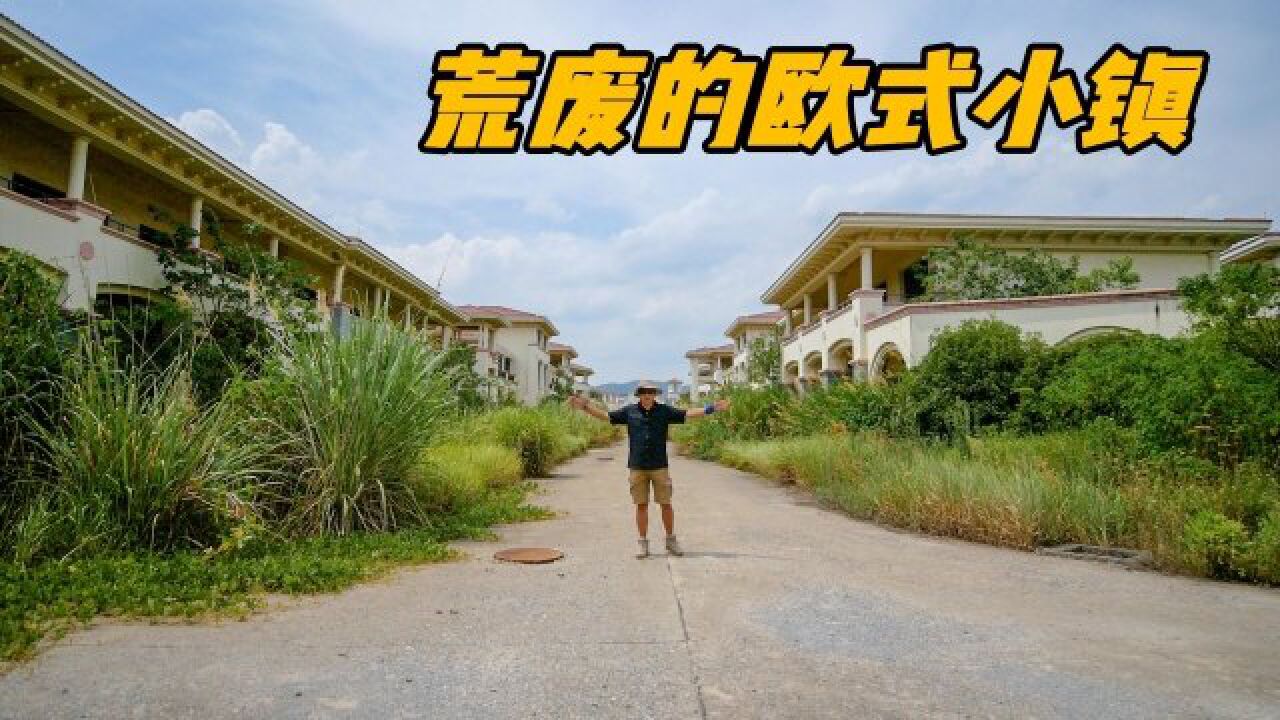 自驾湖北意外发现一座五星级酒店建在农村,目前荒废了太可惜