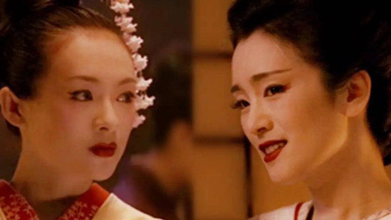 让中国女人演日本艺伎,本来章子怡是主演,最后却火了她