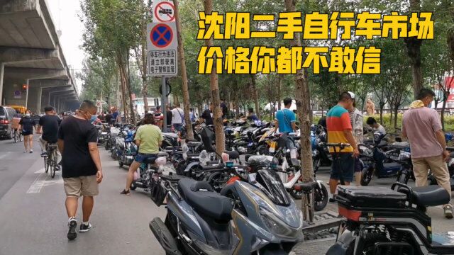 沈阳二手自行车,价格你都不敢信,能买吗?