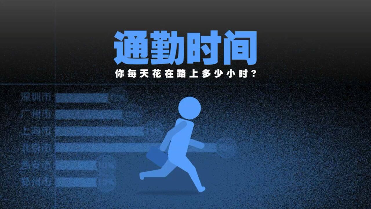 超1400万人每日通勤超1小时:学历、收入、离职率和通勤时间有啥关系?