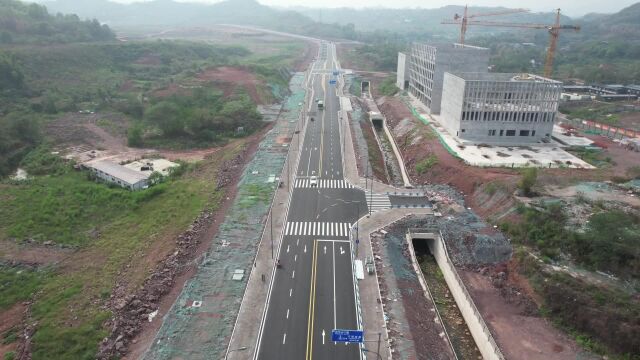 璧山这条路通车了