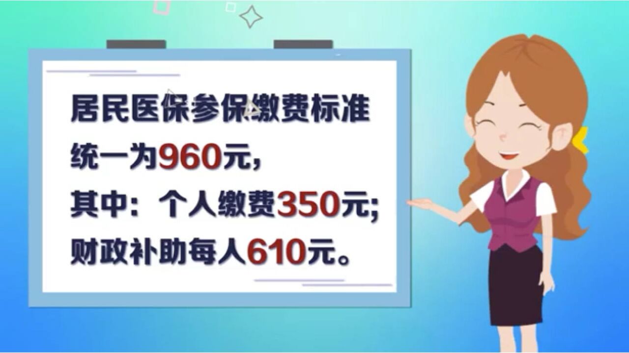 2002年城乡居民医保参保缴费开始啦