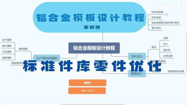 铝合金模板设计教程第四节