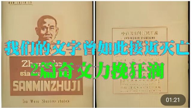 汉字曾经接近灭亡,专家建议废除,他写下2篇奇文震惊学术界