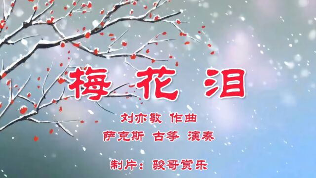 萨克斯演奏的经典歌曲:《梅花泪》,等你几度寒来望春归