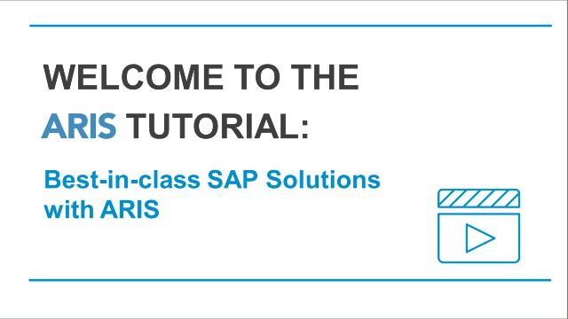 VBestinClassSAPSolutionswithARIS | Software AG