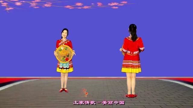 民间小调百听不厌《土家情歌》简单好看斗笠舞原创珍珍带跳#原创编舞 #民族舞蹈舞出民族特色 #适合初学者 #喜欢跳舞的一起来