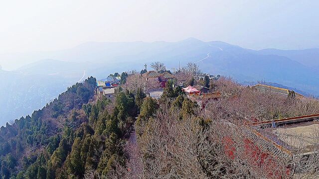 始祖风景始祖山轩辕庙