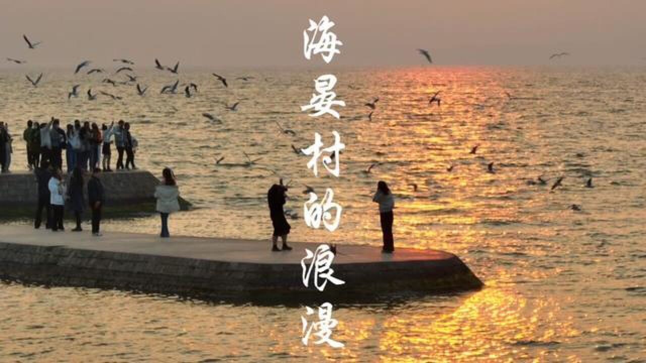 昆明的浪漫离不开海晏村,海晏村的日落晚霞加海鸥是一个永恒的话题,你是不是也想有一个帮你拍照的好闺蜜?