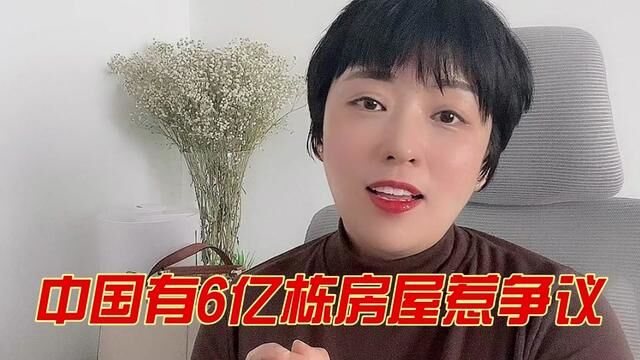 中国有6亿栋房屋惹争议! #中国房产观察 #希望接下来听到的都是好消息