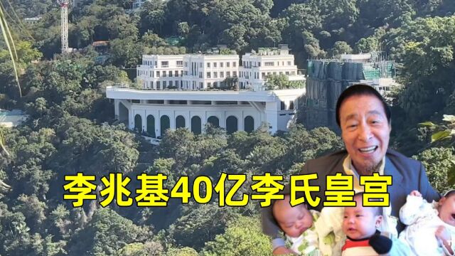 实拍香港豪宅的天花板,李兆基40亿的“李氏宫殿”,背山望海奢华